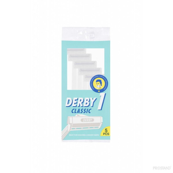 DERBY CLASSIC D1 Aparate de ras de unică folosință, 1 lamă, 5 buc.