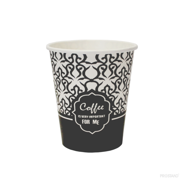 Pahare din hârtie de unică folosință ACCAS Coffee, 180 ml, 7 OZ, 50 buc.