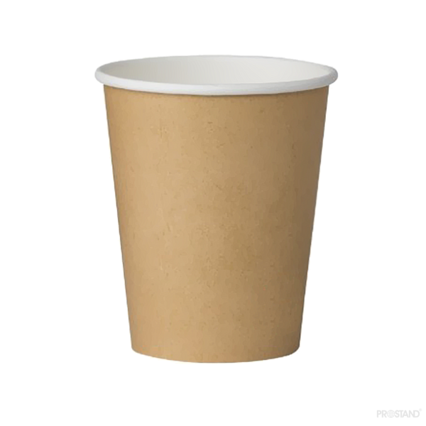Pahar din hârtie de unică folosință ACCAS Kraft, 250 ml, 8 OZ, 50 buc.