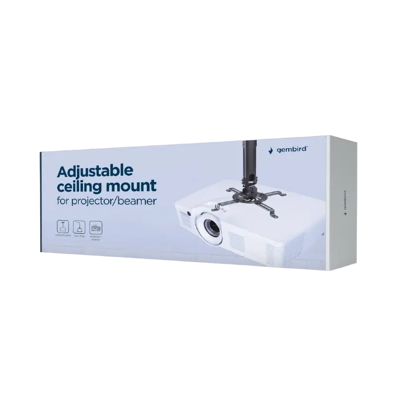 Suport pentru tavan Gembird CM-B-01, Negru