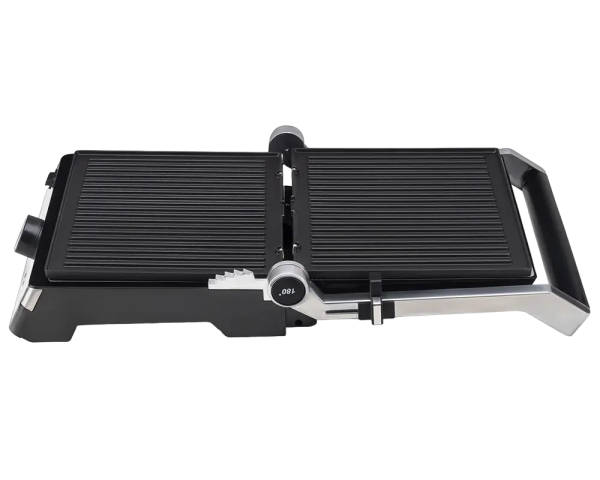 Grătar electric Polaris PGP1902, 2000W, Argintiu