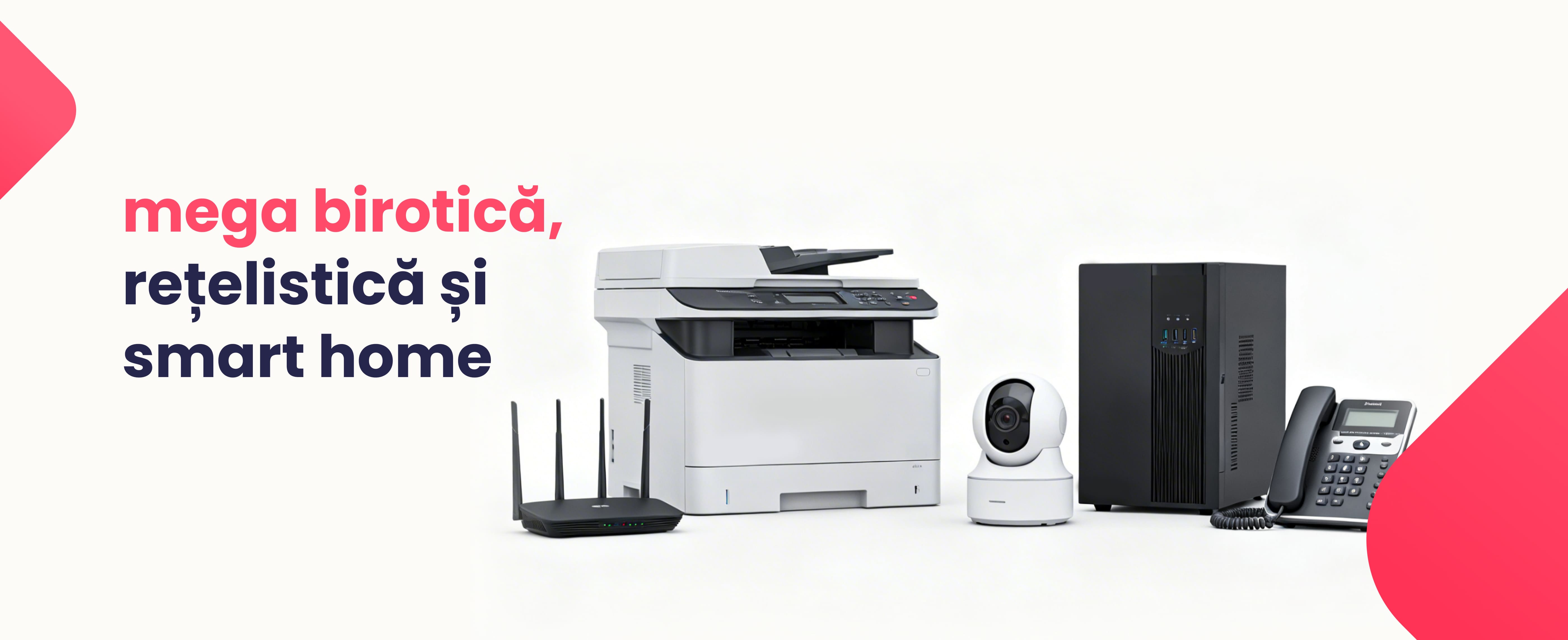 Oficiu, rețea și Smart Home