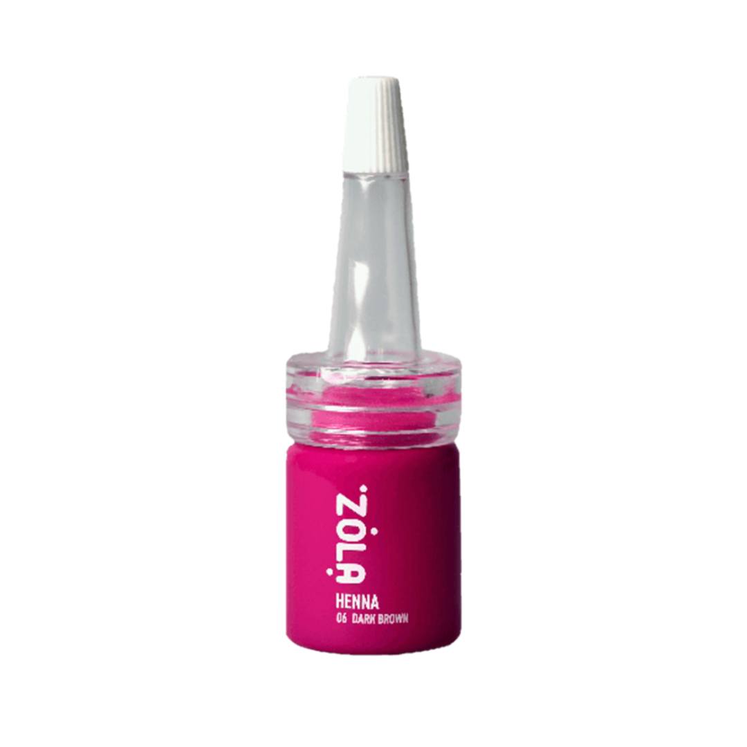 Henna profesională pentru sprâncene ZOLA 5 g (06 DARK BROWN)