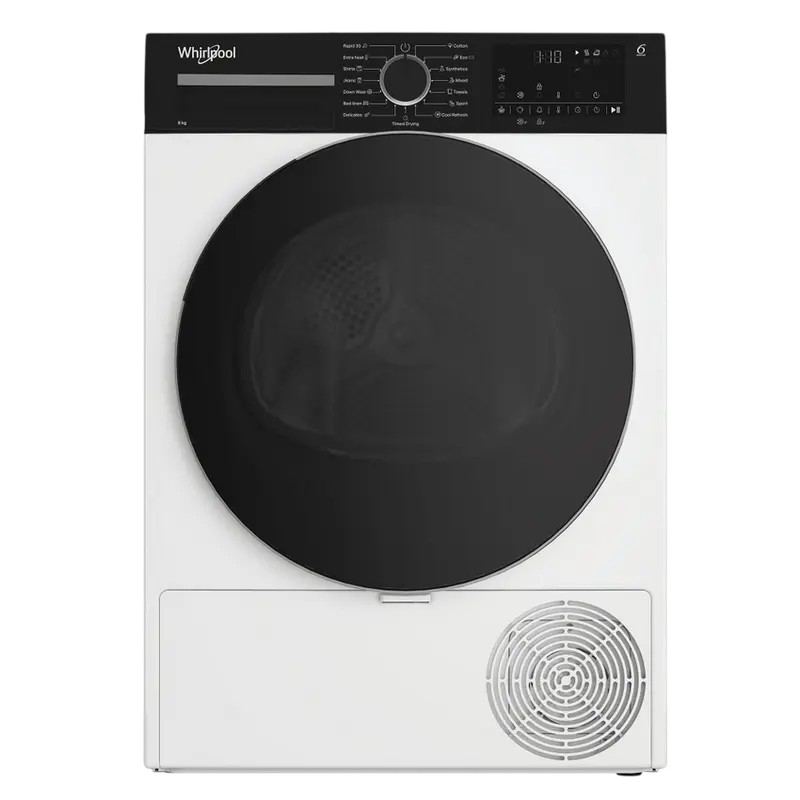 Uscător de rufe Whirlpool WPS D8 WBS EE, 8kg, Alb