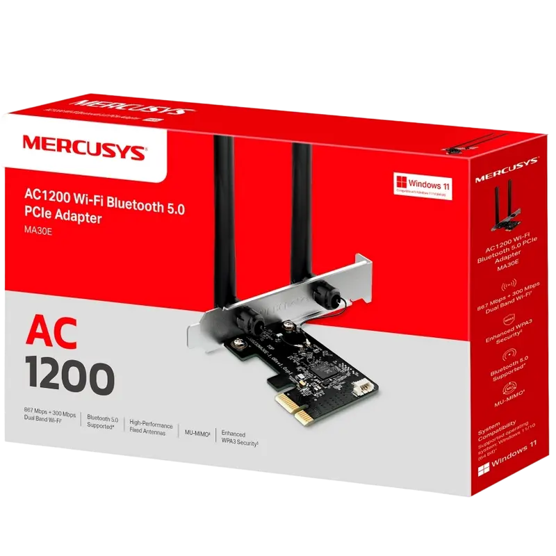 Adaptor PCle MERCUSYS MA30E