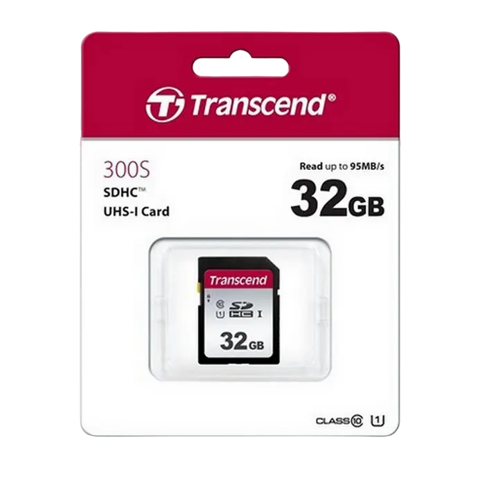 Card de Memorie Transcend SDHC Class 10, 32GB (TS32GSDC300S)