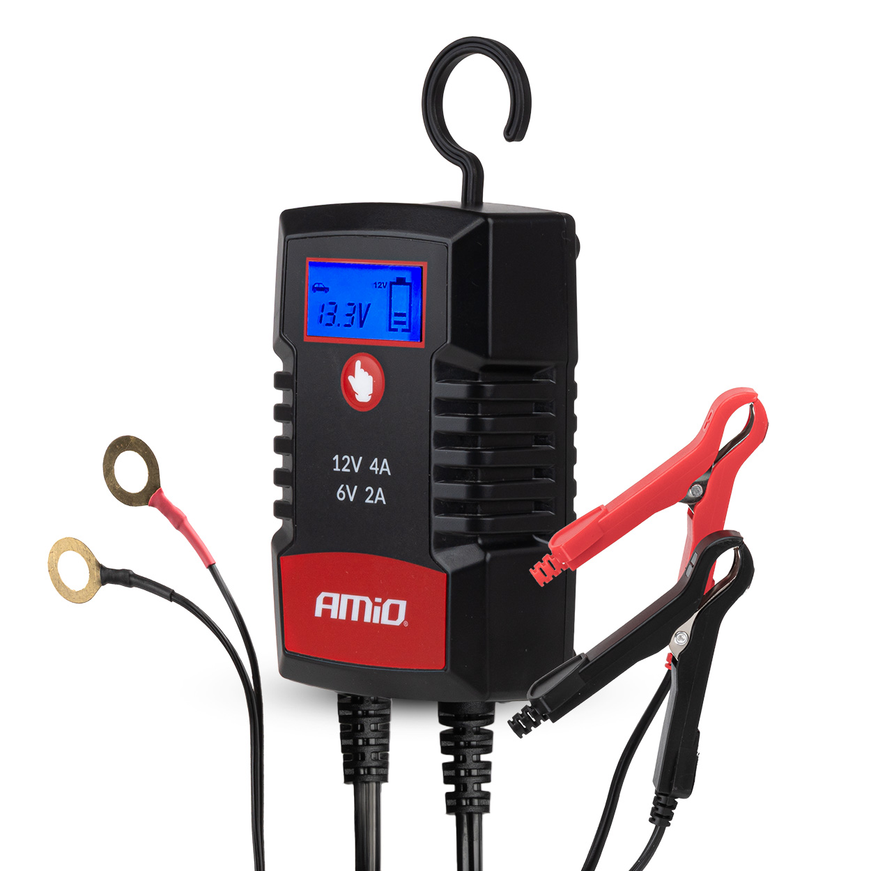 04531 Incarcator digital AGM GEL STD LiFePo MAX  4A 6/12V-PRO HOOK- Promo