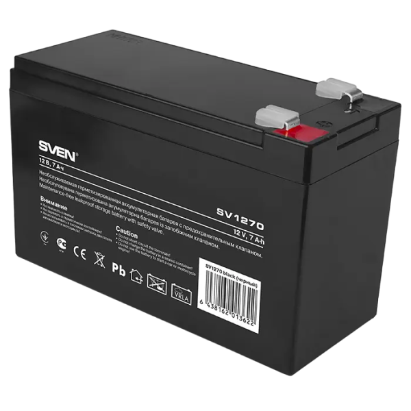 Acumulator UPS SVEN SV-0222007, 12V, 7А•h
