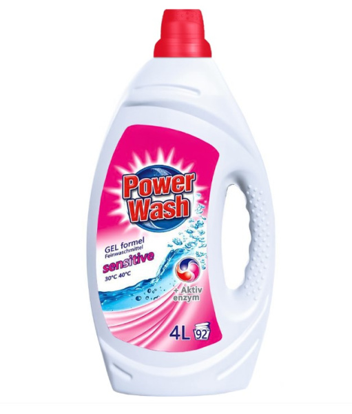 Detergent lichid  Power Wash 4L Sensitive