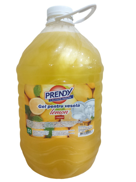 Gel pentru veselă PRENDY Lemon, 5 L