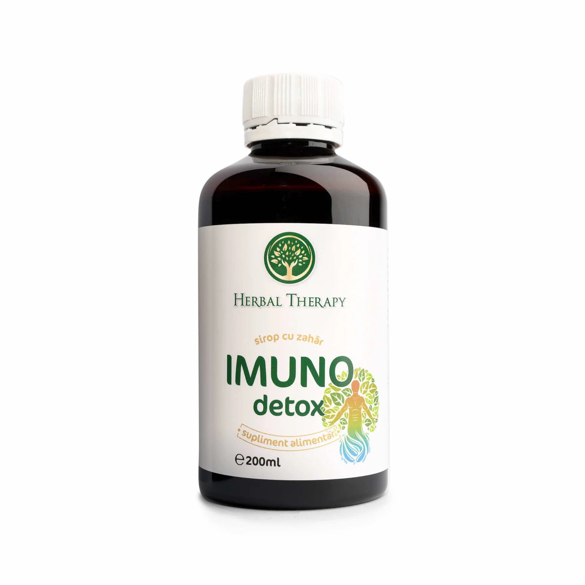 Sirop pentru Ficat Sănătos, Imuno Hepatic - Siminoc, Rostopască, Păpădie, 200 ml