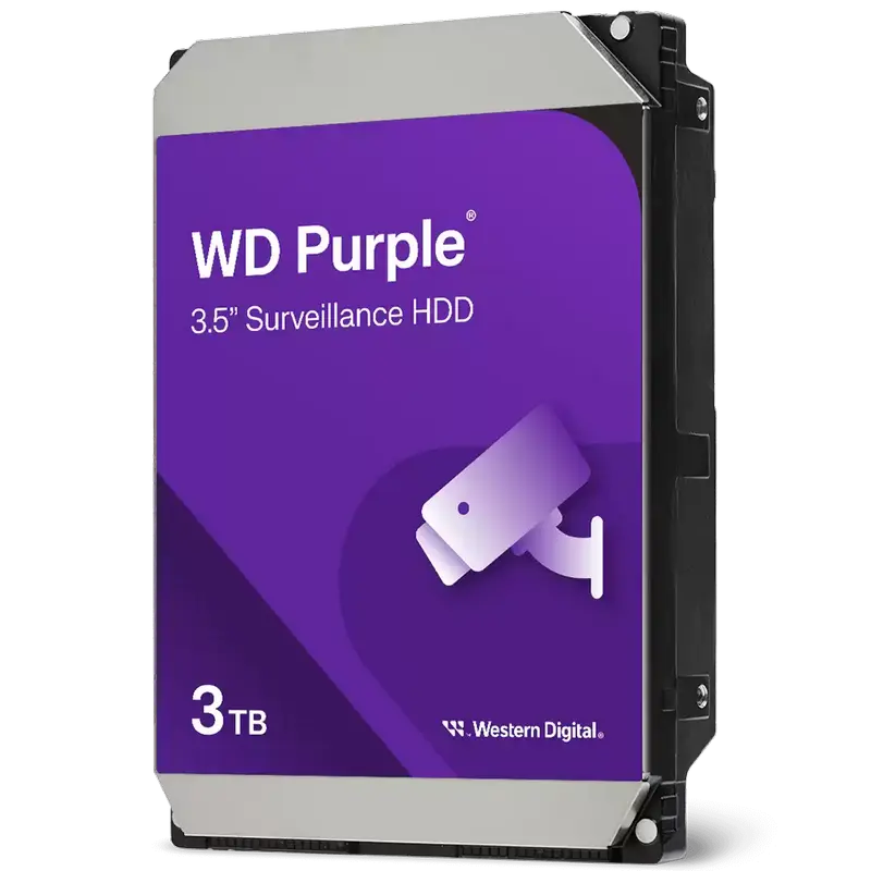 Unitate HDD Western Digital WD Purple, 3.5", 3 TB <WD34PURZ>
