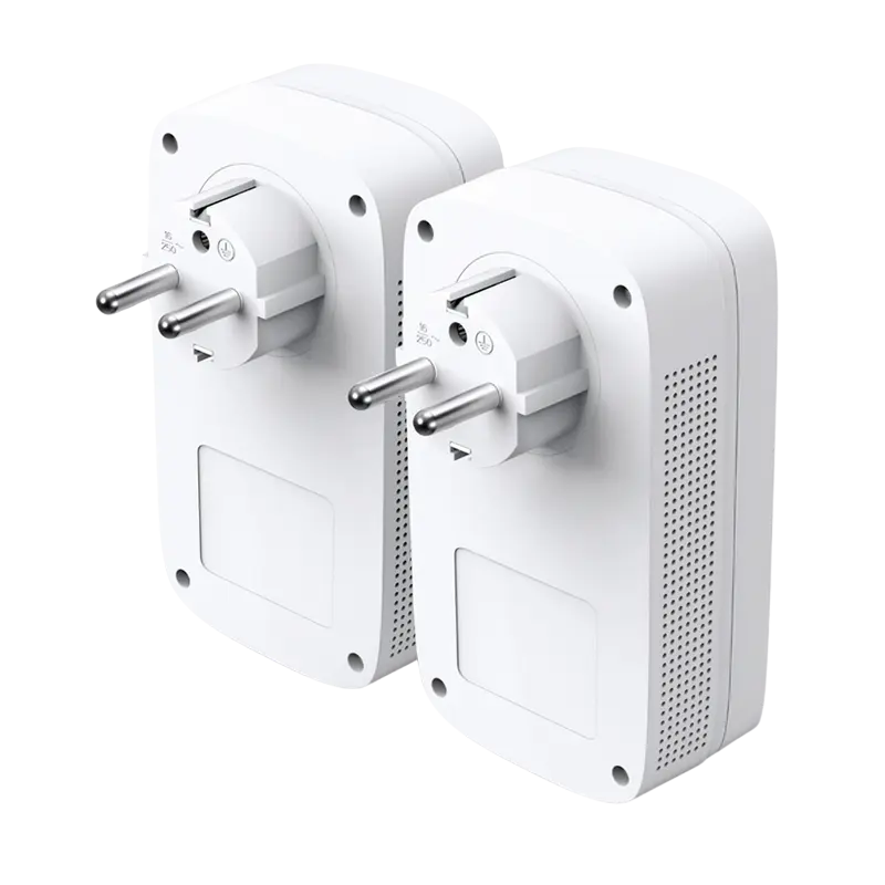 Powerline Adapter  TP-LINK TL-PA8030P KIT, AV1300, 1300 Mbps, Alb