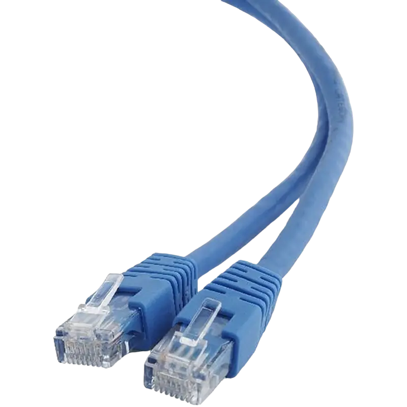 Patch cord Cablexpert PP6U-0.5M/B, Cat6 UTP, 0,5m, Albastru