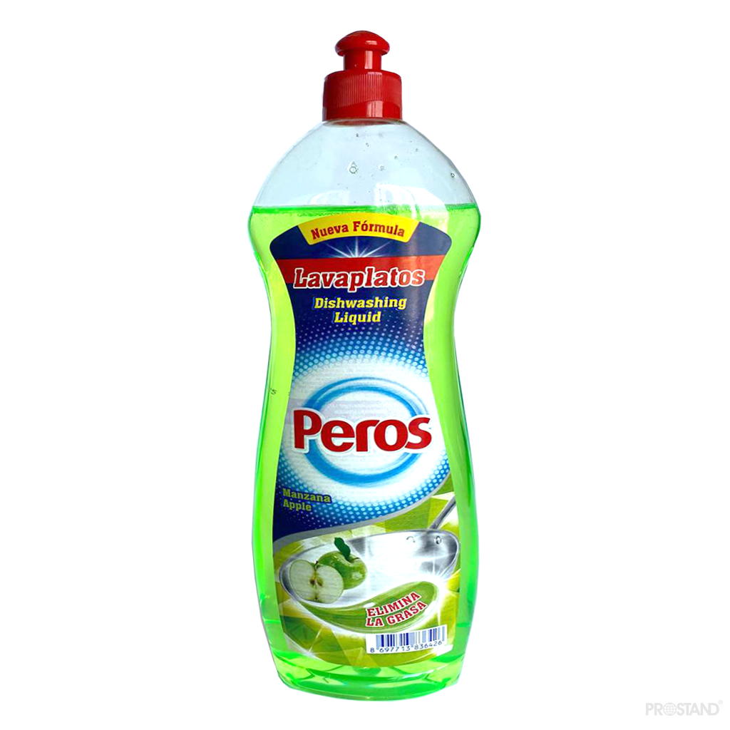 PEROS Lichid p/u spalare vaselor 750gr / 728ml Apple / verde