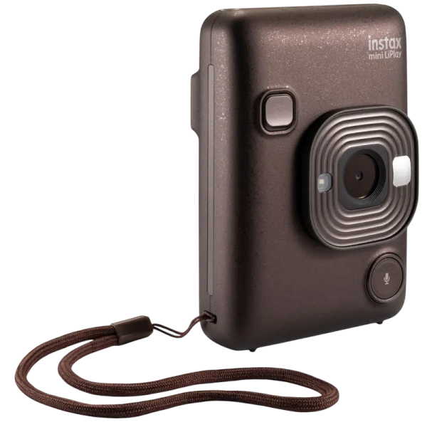 Cameră Foto Fujifilm Instax Mini LiPlay, Deep Bronze