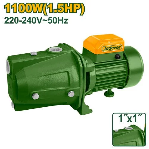 Pompă centrifugă autoamorsantă 220-240V 1100W 63 L/min Jadever JDWPJA04