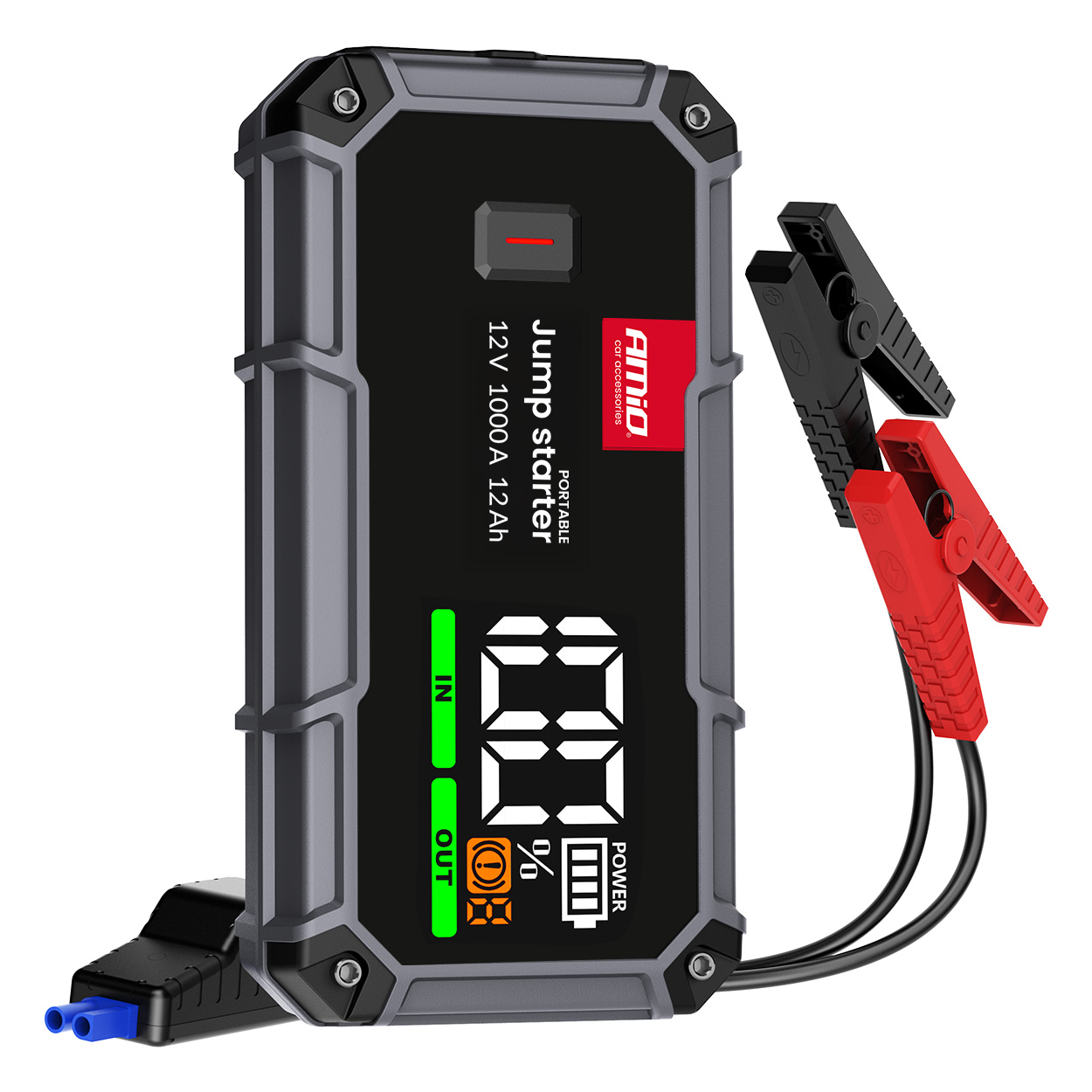 04676 Starter portabil 3 in 1/LED/Powerbank 12V 12Ah 1000A