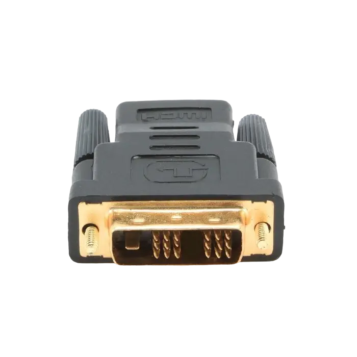 Adaptor Video Cablexpert A-HDMI-DVI-2, HDMI (F) - DVI-I (M), Negru