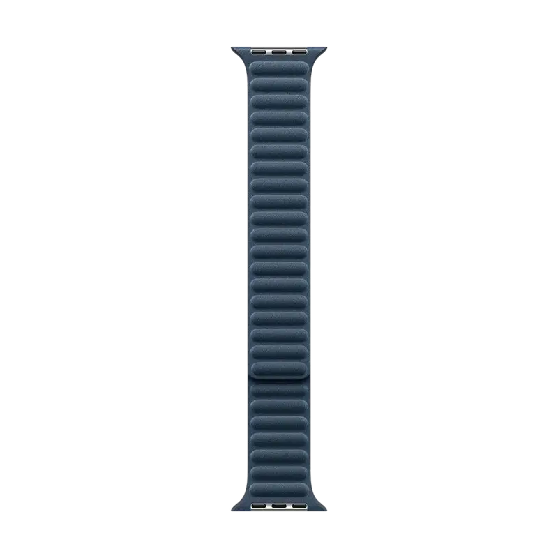 Curea pentru ceas Apple Watch 45mm Magnetic Link, Poliester, Medium, Pacific Blue
