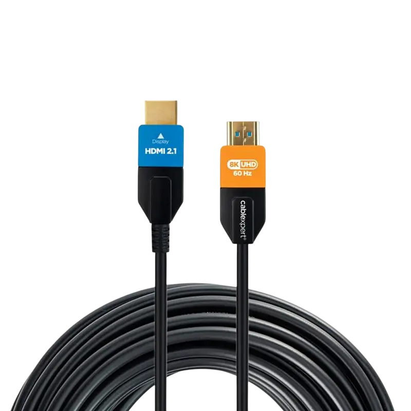 Cablu Video Cablexpert CC-HDMI8K-AOC-20M, HDMI - HDMI, 20m, Negru
