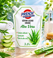 Săpun lichid cremă PRENDY Aloe Vera 3000 ml