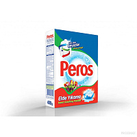 PEROS Detergent praf manual și semiautomat 400gr, cutie din carton, White & Bright /4720