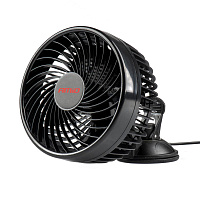 03003 Ventilator auto AMiO PRO simplu, 6’, cu ventuză, 12V, 2 viteze