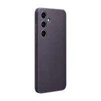 Husă Samsung Vegan Leather Case Galaxy S24+, Violet Întunecat