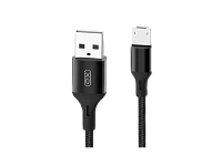 Cablu încărcare și sincronizare XO NB143, USB Type-A/Lightning, 2m, Negru