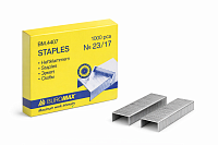 Capse metalice Buromax N 23/17, 1000 bucati, pentru documente groase, utilizare intensiva