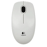Mouse Logitech B100, Alb