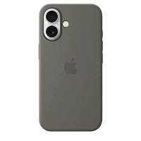 Husă Apple iPhone16 Silicone Case with MagSafe, Stone Gray