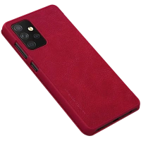 Husă tip carte Nillkin Galaxy A72 - Qin LC, Roșu