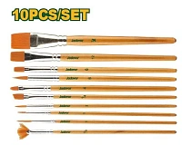 Set pensule artistice/cosmetice 10 în 1 Jadever