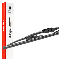 04015 Stergator metalic de parbriz tip U, dimensiune: 26" 650 mm, carlig in forma de U