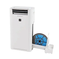 Umidificator și purificator de aer Sharp KCG50EUW, Alb