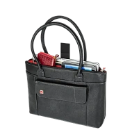 Geantă pentru Laptop RivaCase Orly, 15.6", Poliester, Negru