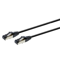 Patch cord Cablexpert PP8-LSZHCU-BK-0.25M, Cat8 S/FTP, 0,25m, Negru