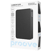 Acumulator extern Proove Carbon Slim 22.5W, 10000mAh, Negru