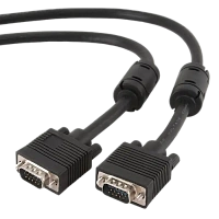 Cablu Video Cablexpert CC-PPVGA-5M-B, VGA D-Sub (M) - VGA D-Sub (M), 5m, Negru