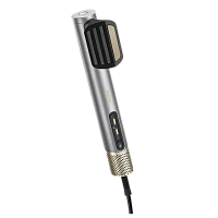 Uscător de păr-perie BaByliss AS6555E, 1600W, Argintiu