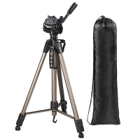 Trepied/Monopod HAMA Star 62, Cap panoramic cu 3 căi, Bej
