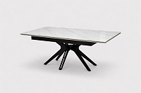 Masă extensibilă pentru dining „Titan Marble” — Ceramică și Metal
