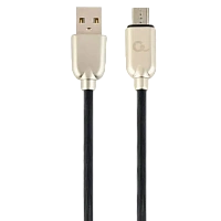 Cablu încărcare și sincronizare Cablexpert CC-USB2R-AMmBM-1M, USB Type-A/micro-USB, 1m, Negru