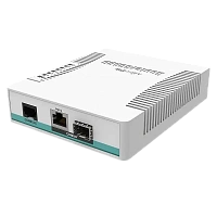 Comutator Router MikroTik CRS106-1C-5S, Alb