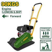 Placă compactoare pe benzină 90 kg LONCIN 6.5HP Jadever