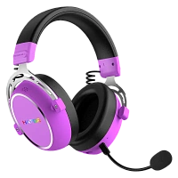 Căști gaming HATOR Hypergang 3, Fără fir, Cyber Violet