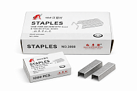 Set 10 x Capse Staples N10, 1000 bucăți, metalice rezistente, pentru documente groase