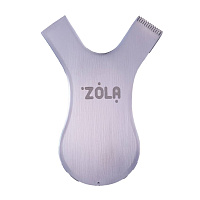 Aplicator metalic cu pieptene ZOLA - Silver Comb Applicator